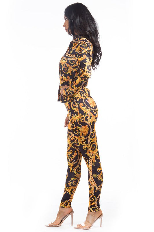 SEXY TWO PIECE PANT SET