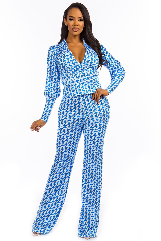 SEXY TWO PIECE PANT SET