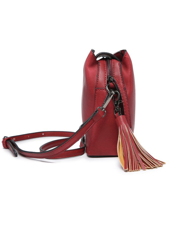 small crossbody bag triple multipockets