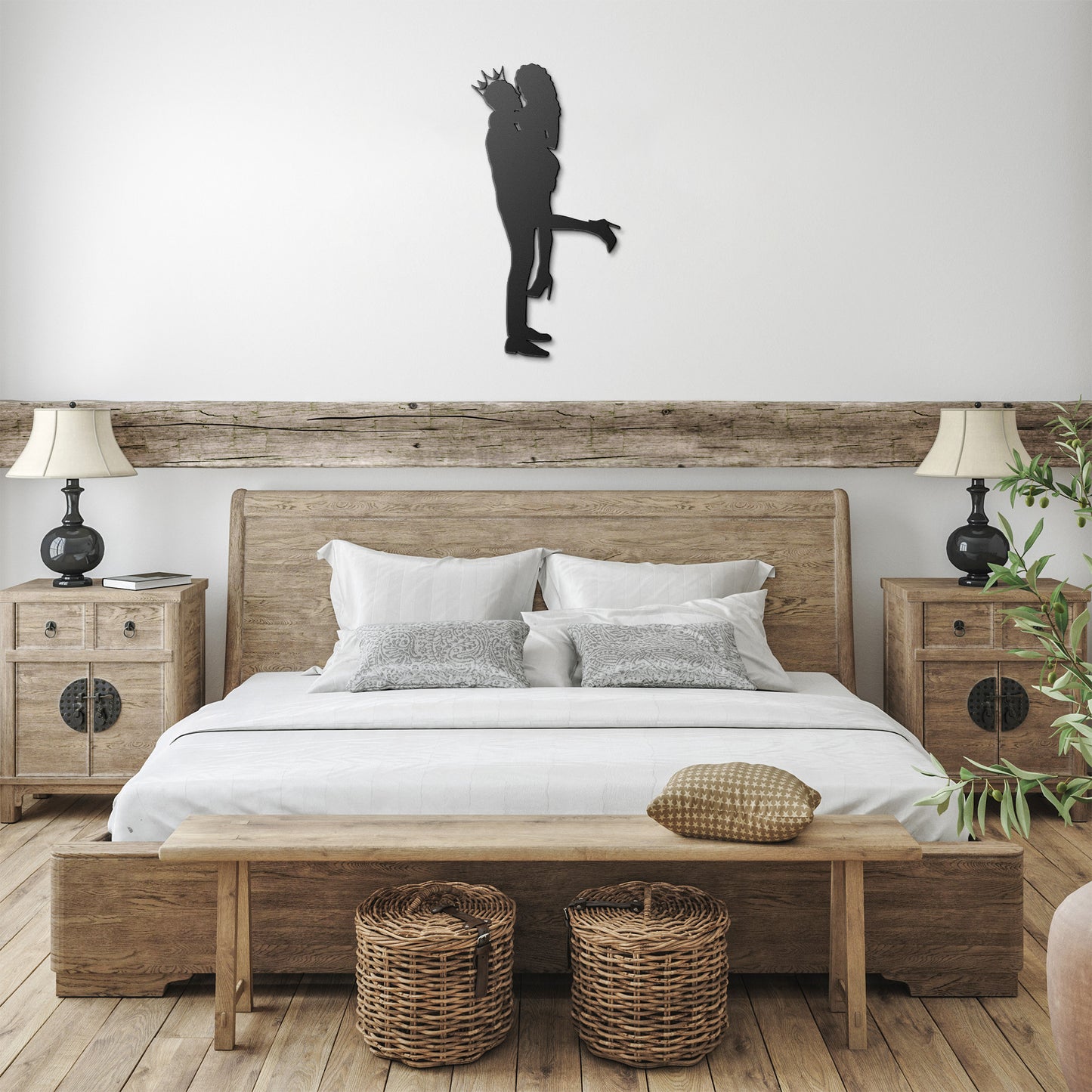 Love in the Air Metal Wall Art