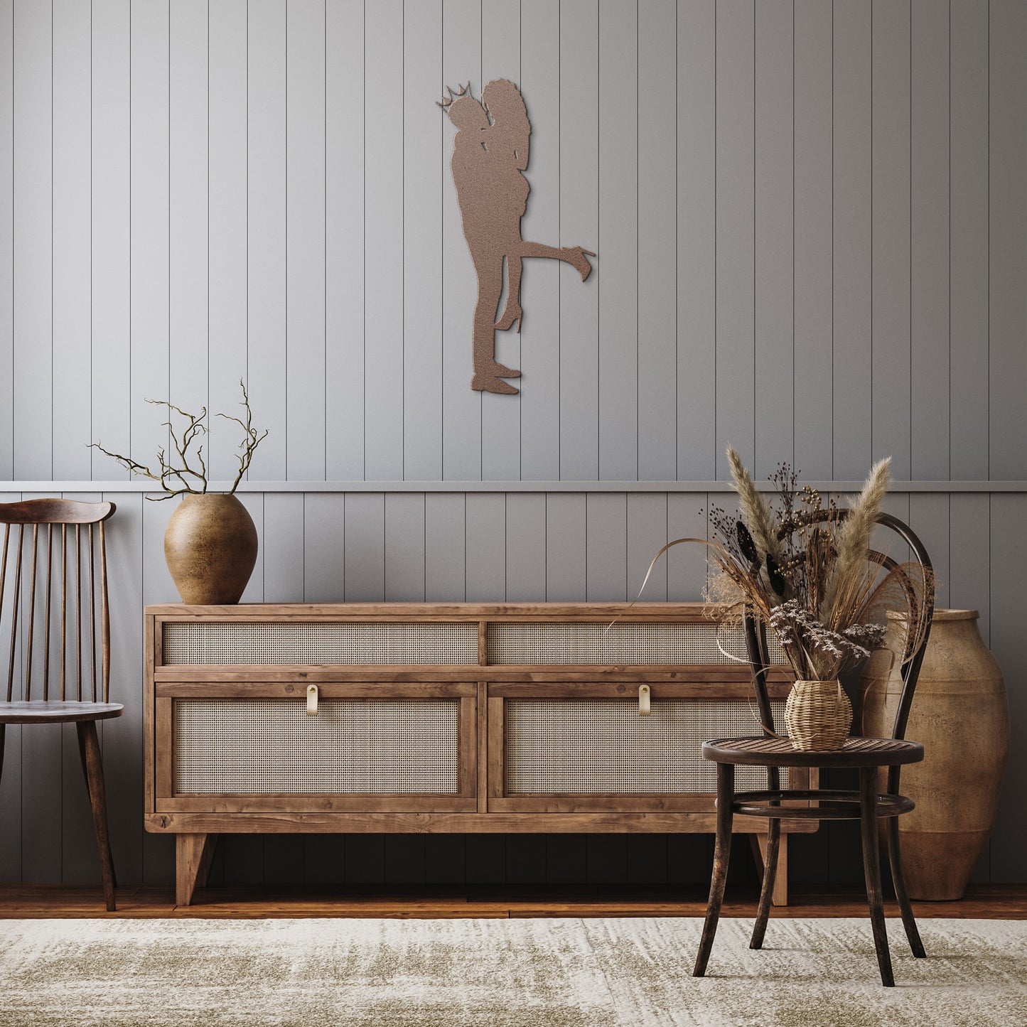 Love in the Air Metal Wall Art