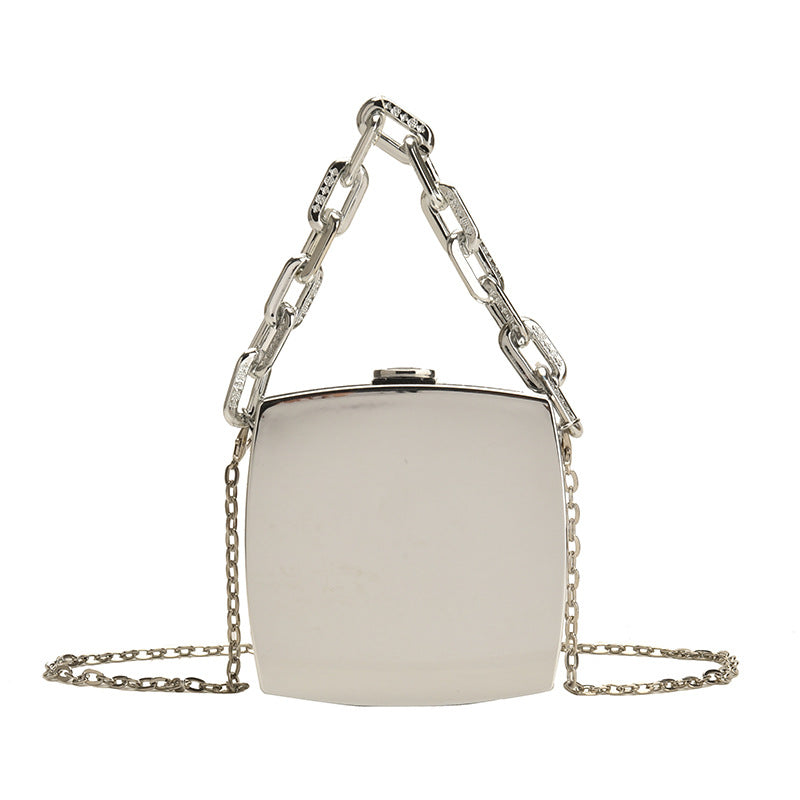 Square Crossbody Buckle Evening Purse
