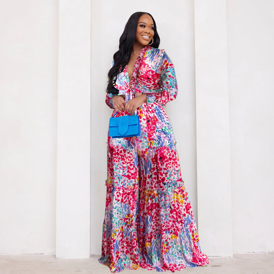 Boho Bougie Wide-Leg 2-pc Set