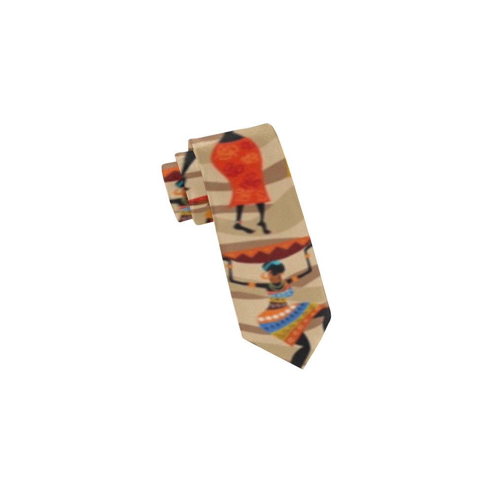 African Hustle Culture Necktie