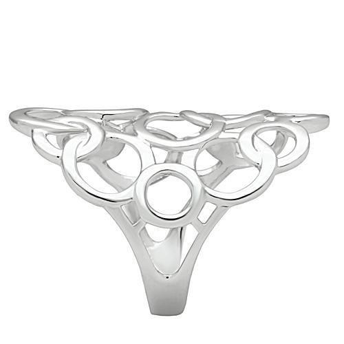 Circle Linked Bold Finger Ring