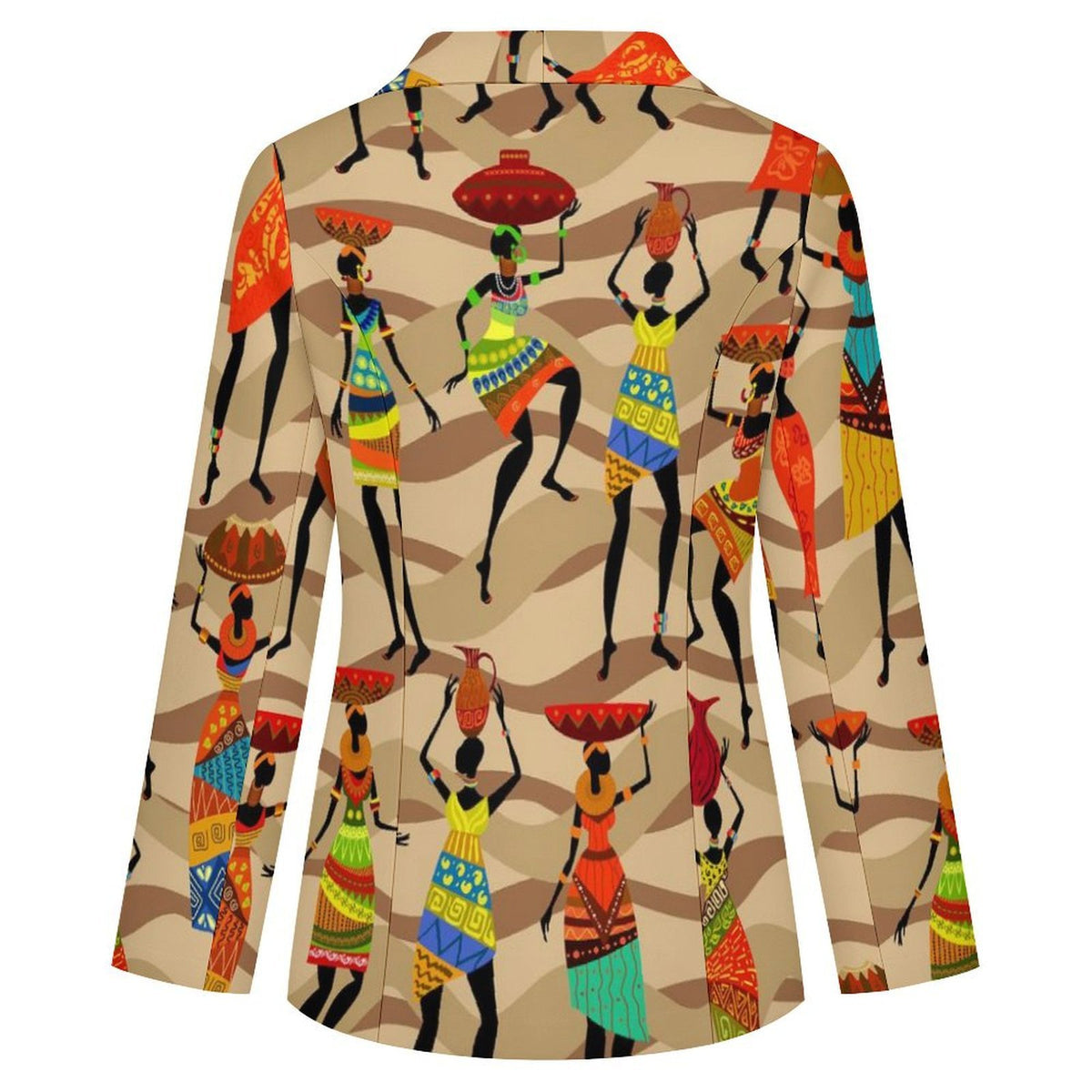 African Hustle Culture Women's Blazer
