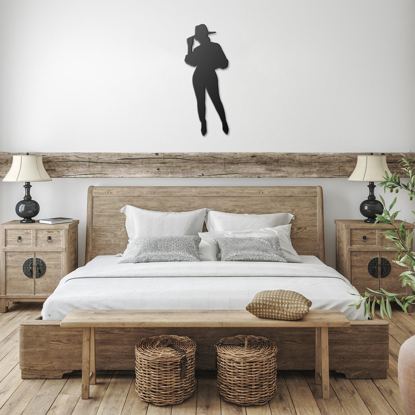 Sophisticated Lady Metal Wall Art