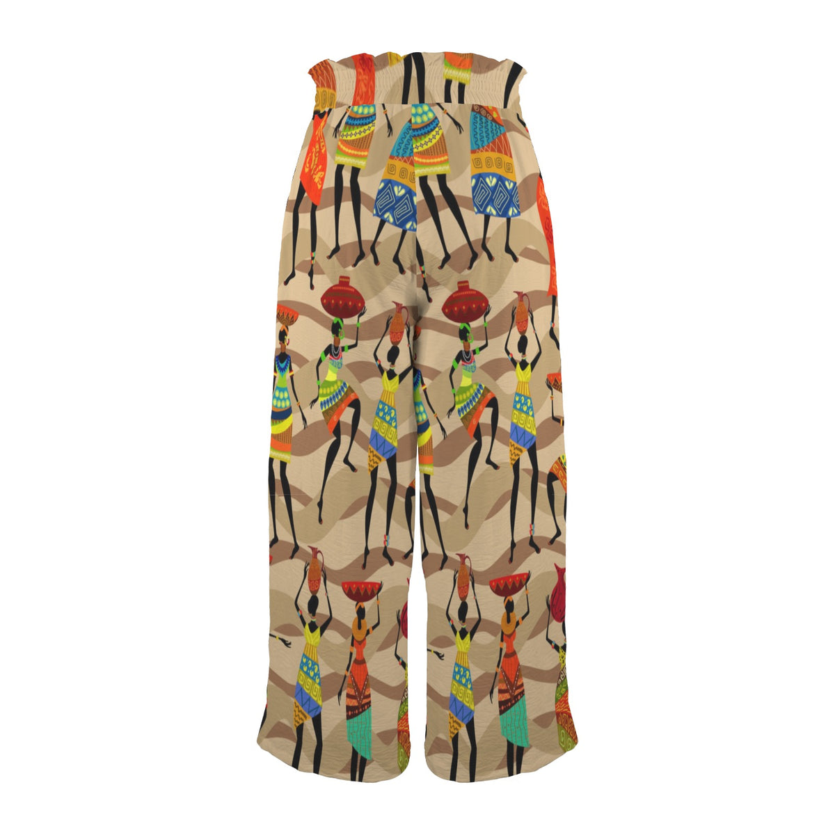 African Hustle Culture Wide Leg Pants